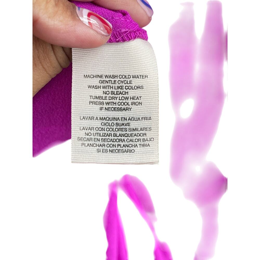 Rachel Roy High Low Asymmetrical Hem Swing Dress - Orchid Color - 3X EUC $119 - Picture 8 of 11